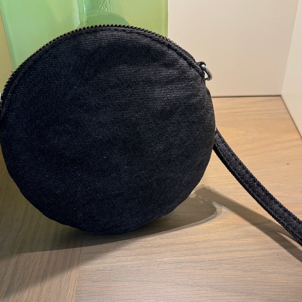 Black Floral Studded Women's Bag - Picture 4 of 7